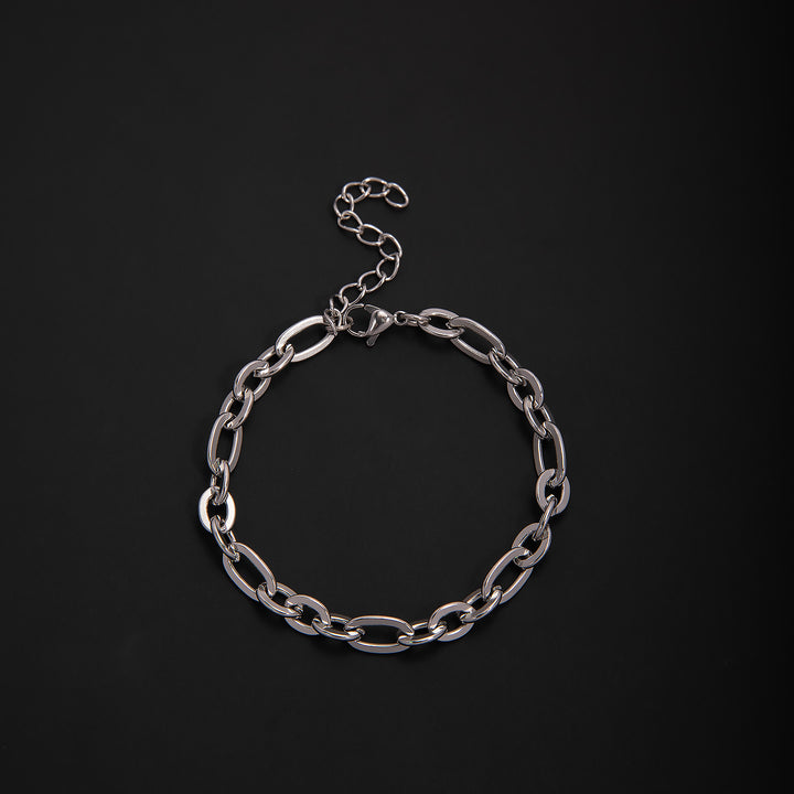 Textured Chain Link Bracelet Bowlift