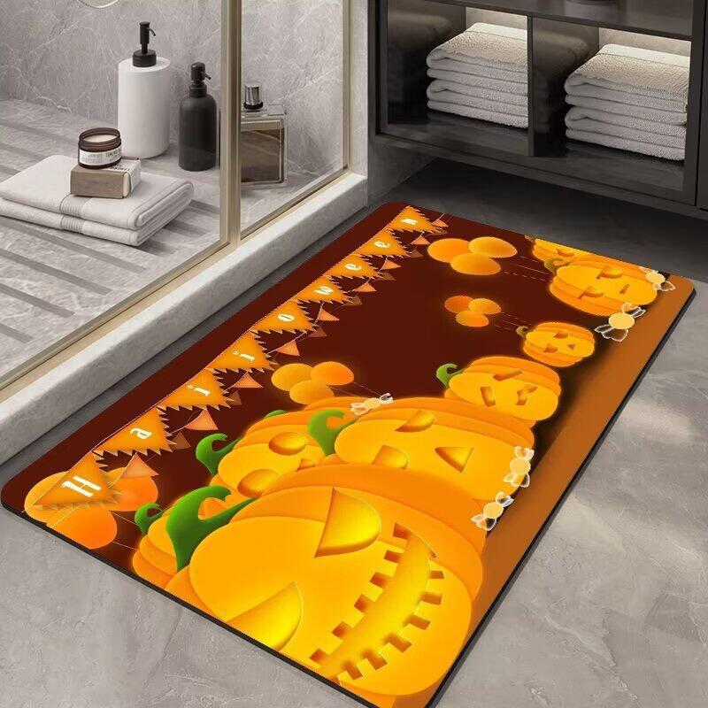 Halloween-Themed Decorative Area Mat Bowlift