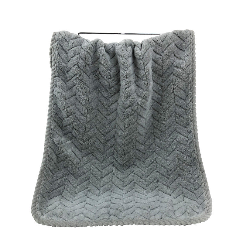 Cozy blanket with modern pattern Bowlift