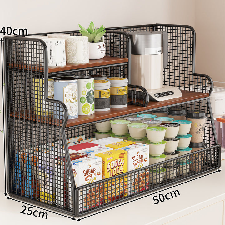 Multi-Tier Kitchen Shelf Organizer Bowlift