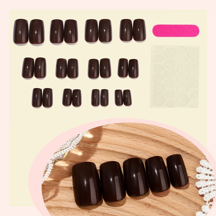 Artificial High Gloss Nails Bowlift