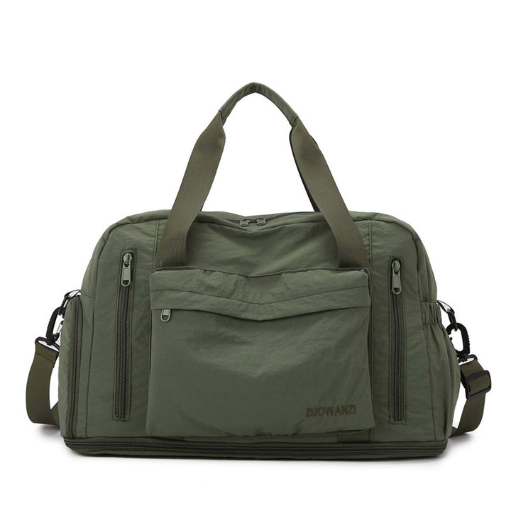 Sporty Shoulder Bag With Integrated Organization System Bowlift