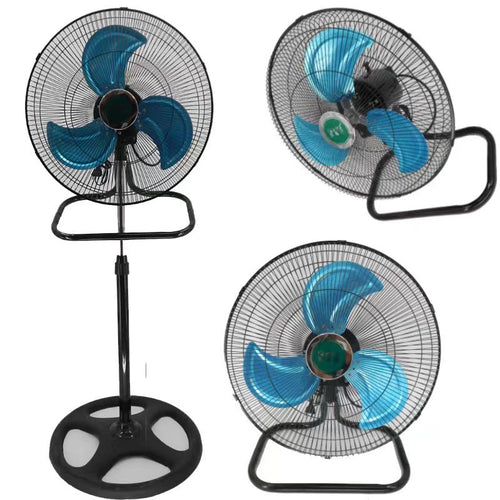 Unisex high-performance standing fan with adjustable head and variable speed settings Bowlift