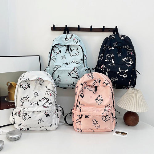 Creative Cartoon Patterned Backpack Bowlift