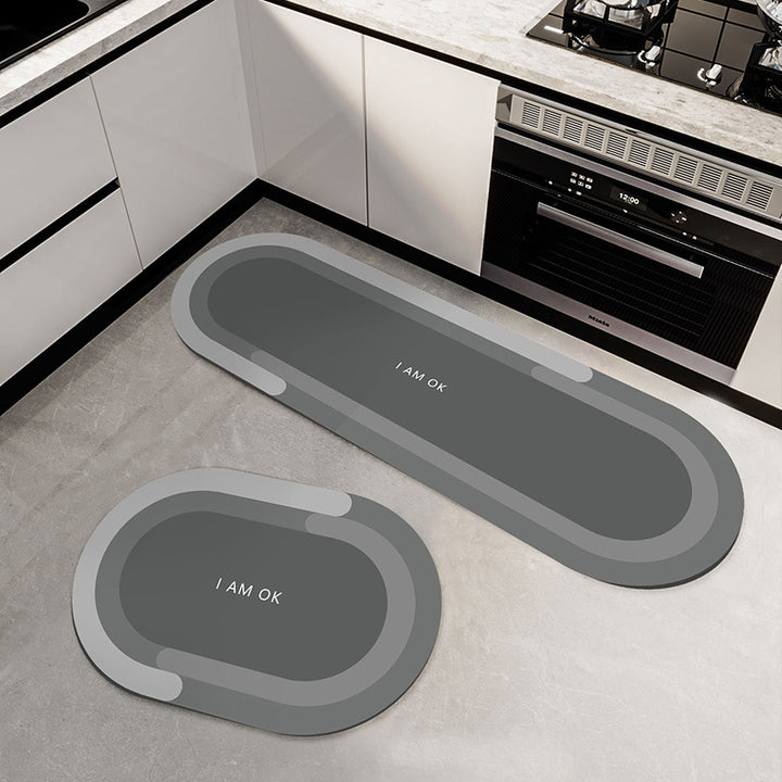 Funny Phrase Kitchen Mat Bowlift