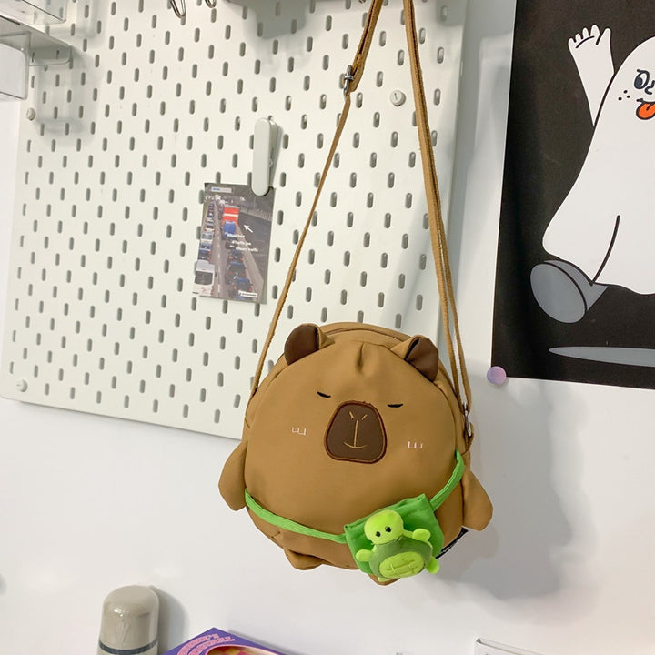 Backpack with Unique Animal Design and Many Compartments Bowlift