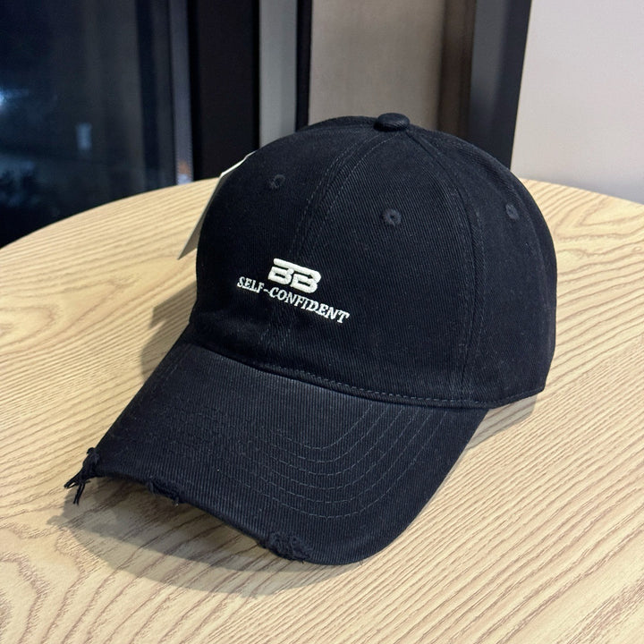 Men's Vintage Distressed Baseball Cap Bowlift