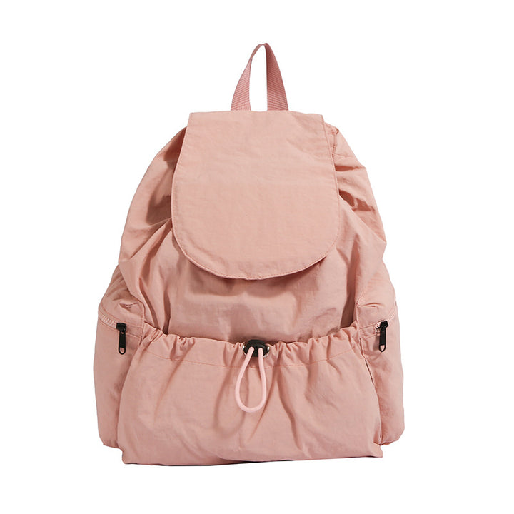 Casual Drawstring Closure Backpack Bowlift