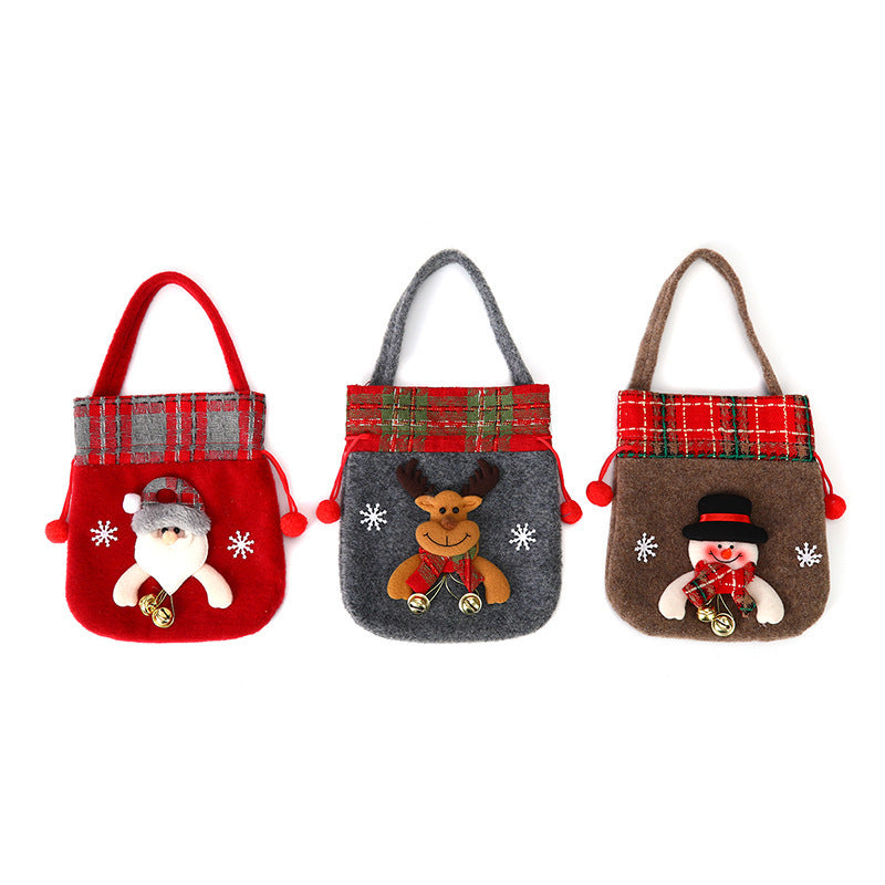 Festive Felt Santa Bag Bowlift