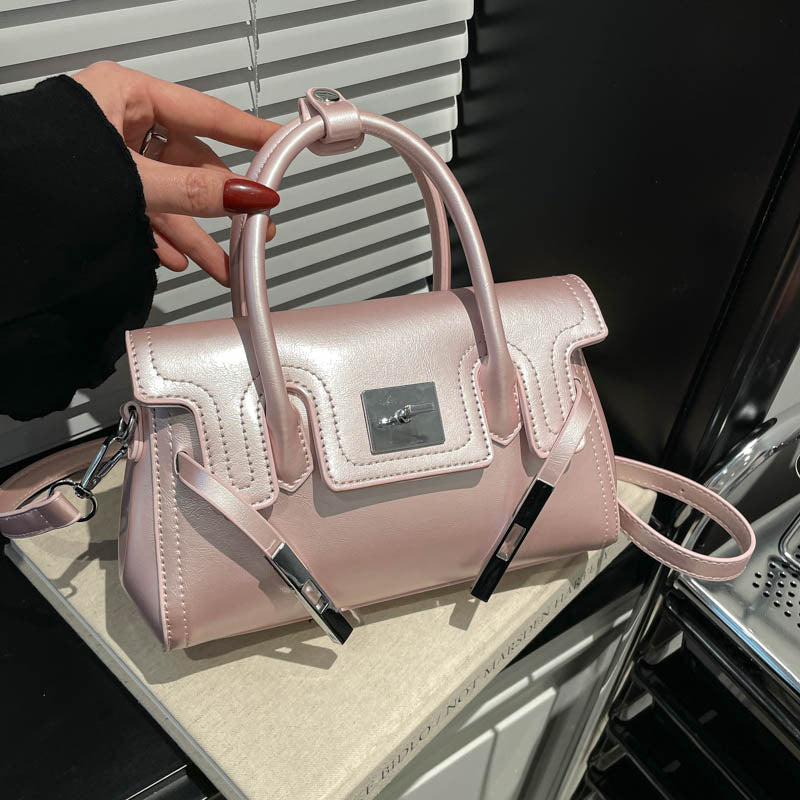 Fashion-Forward Structured Handbag Bowlift