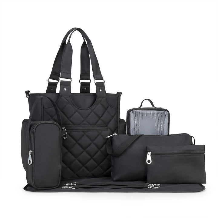 High-quality diaper bag with multifunctional accessories Bowlift