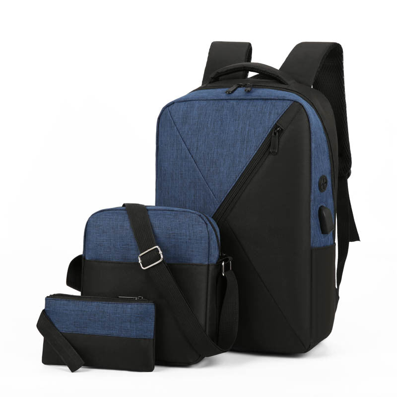 Versatile Three-Piece Travel Backpack Set Bowlift