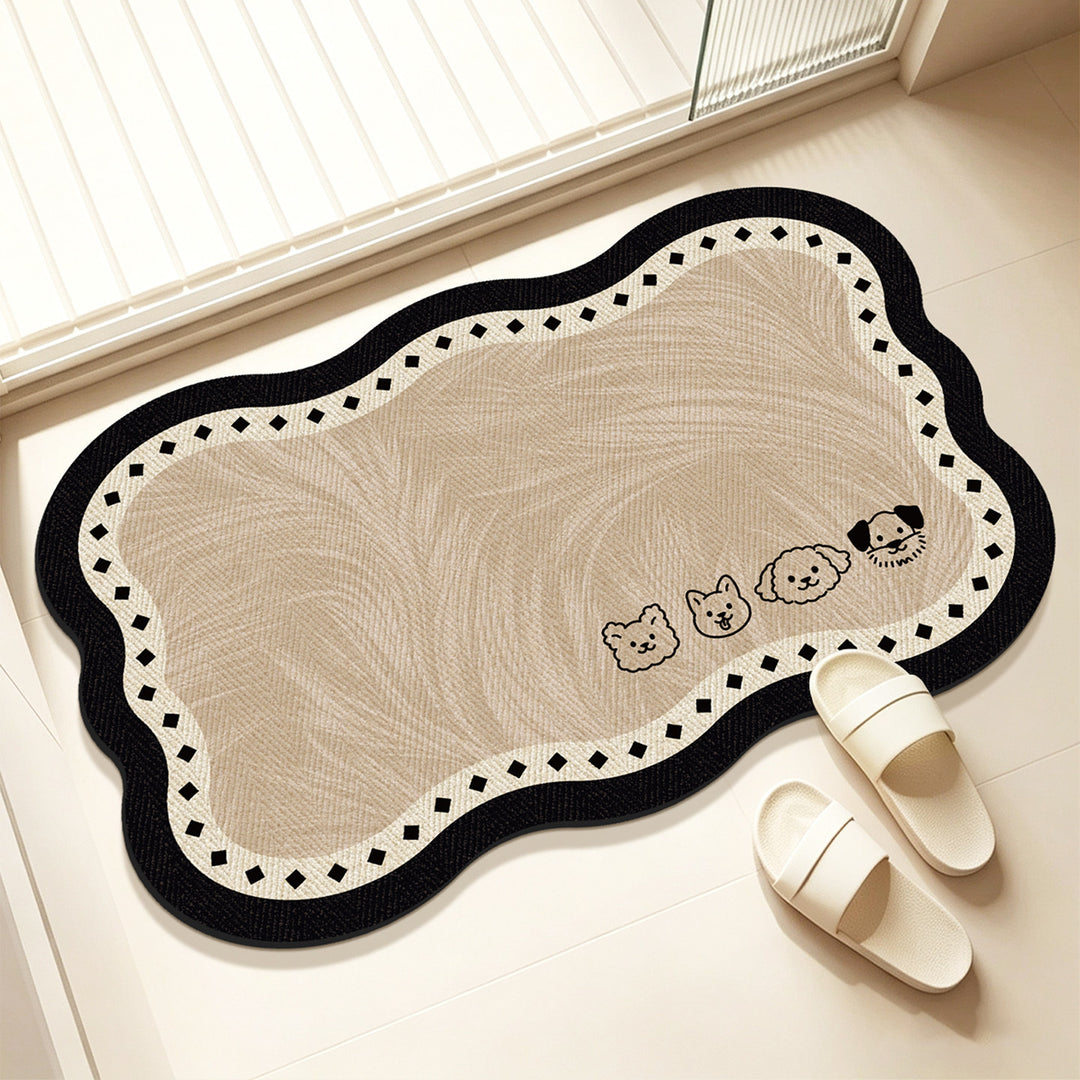Decorative Bath Mat Bowlift