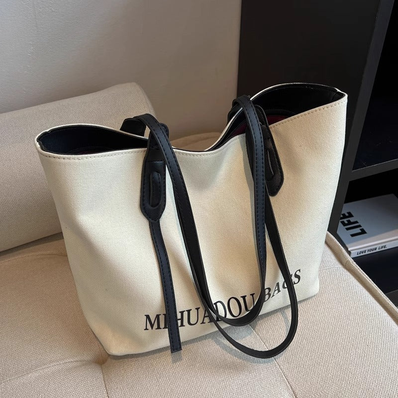 Versatile Canvas Tote Bag Bowlift
