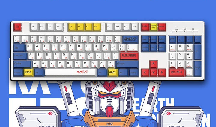 Ocean-Themed Mechanical Keyboard Bowlift
