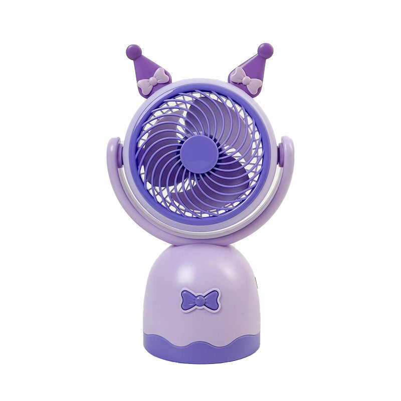 Women's Portable Table Fan in Playful Design Bowlift