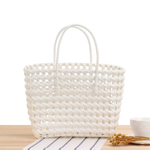 Handcrafted basket bag with unique structural design Bowlift