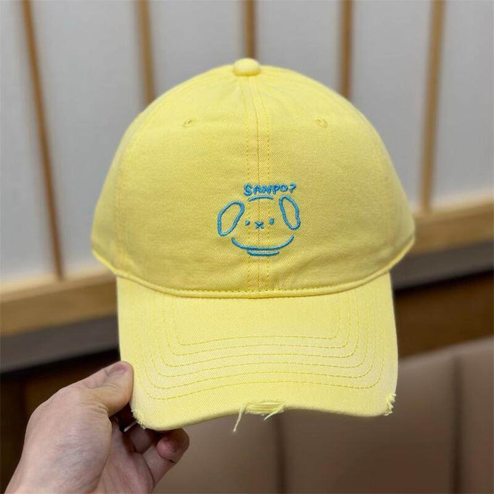 Women's Casual Character-Embroidered Baseball Cap Bowlift