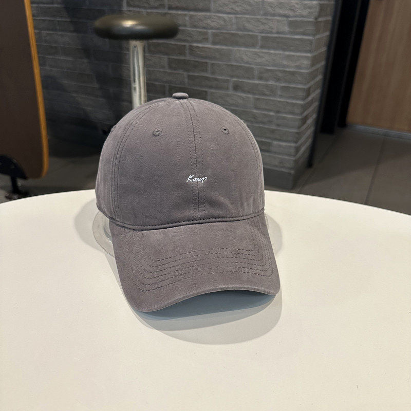 Men's Casual Adjustable Cotton Baseball Cap Bowlift