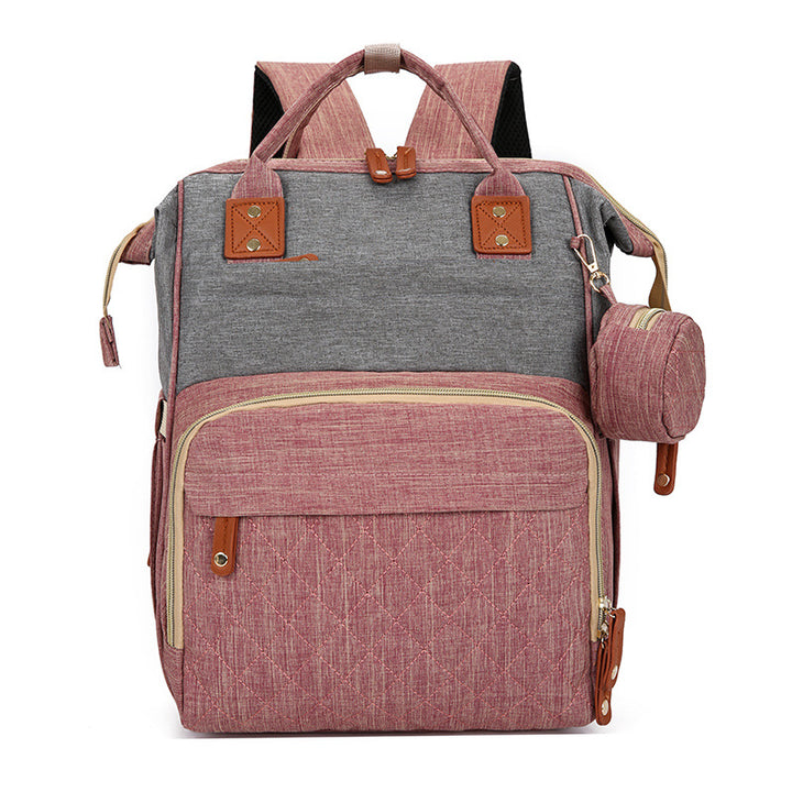 Multi-Purpose Quilted Travel Backpack Bowlift