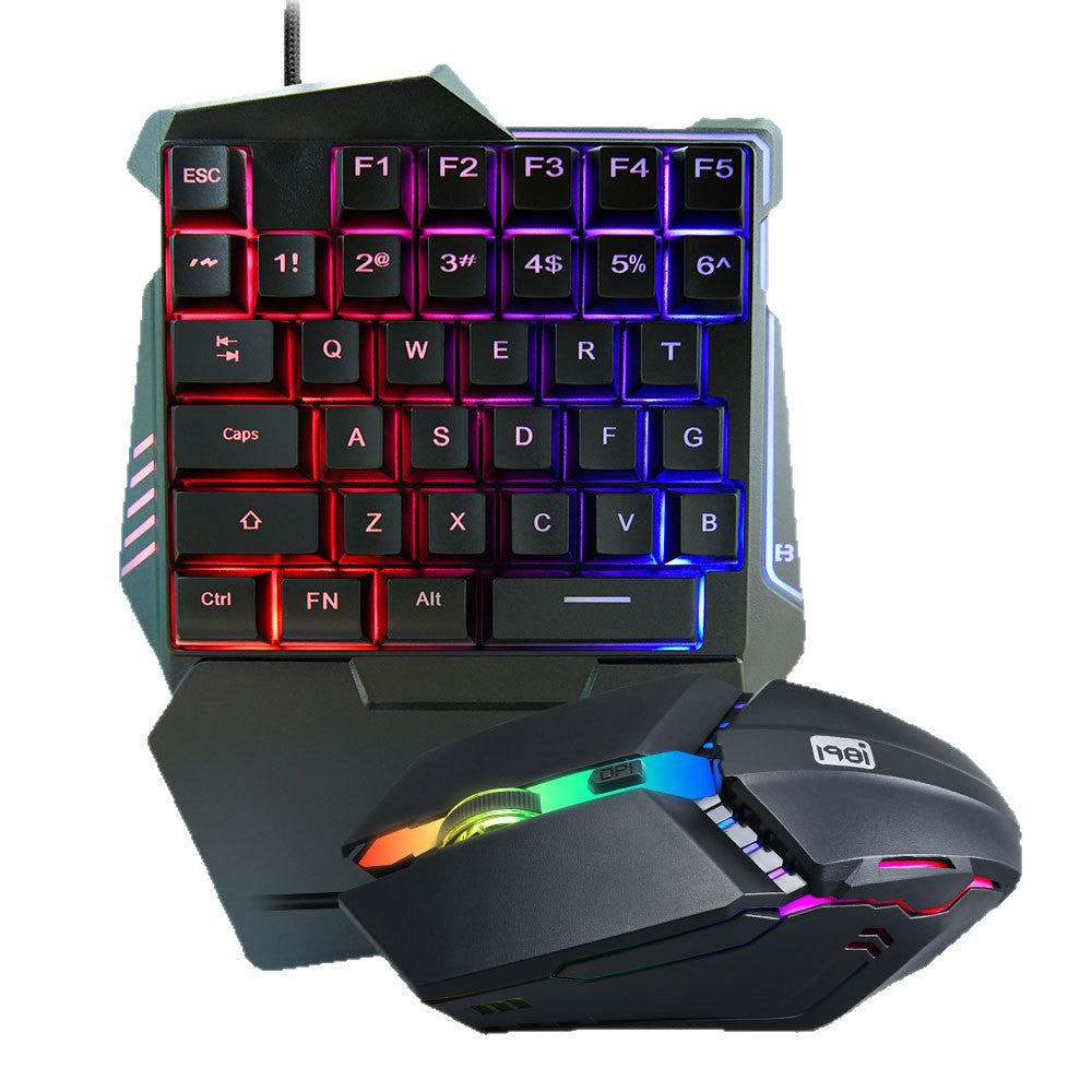 Gaming Keyboard and Mouse Set Bowlift