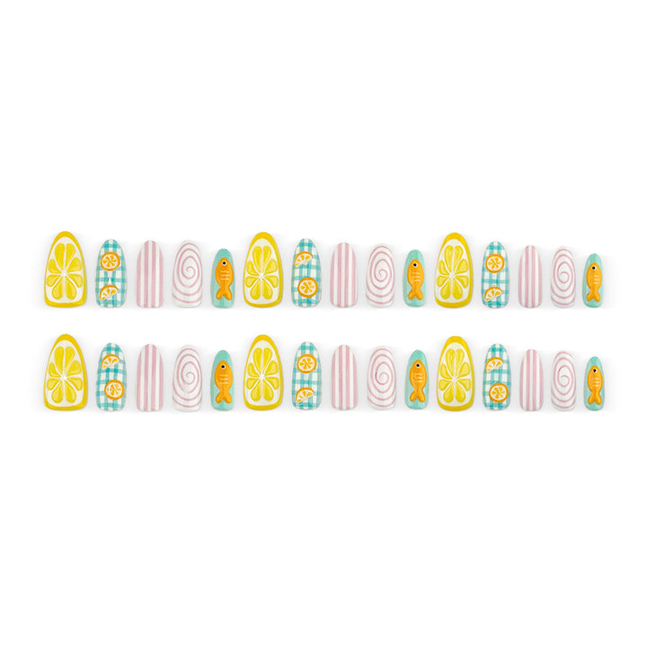 Fruit-designed artificial nails Bowlift