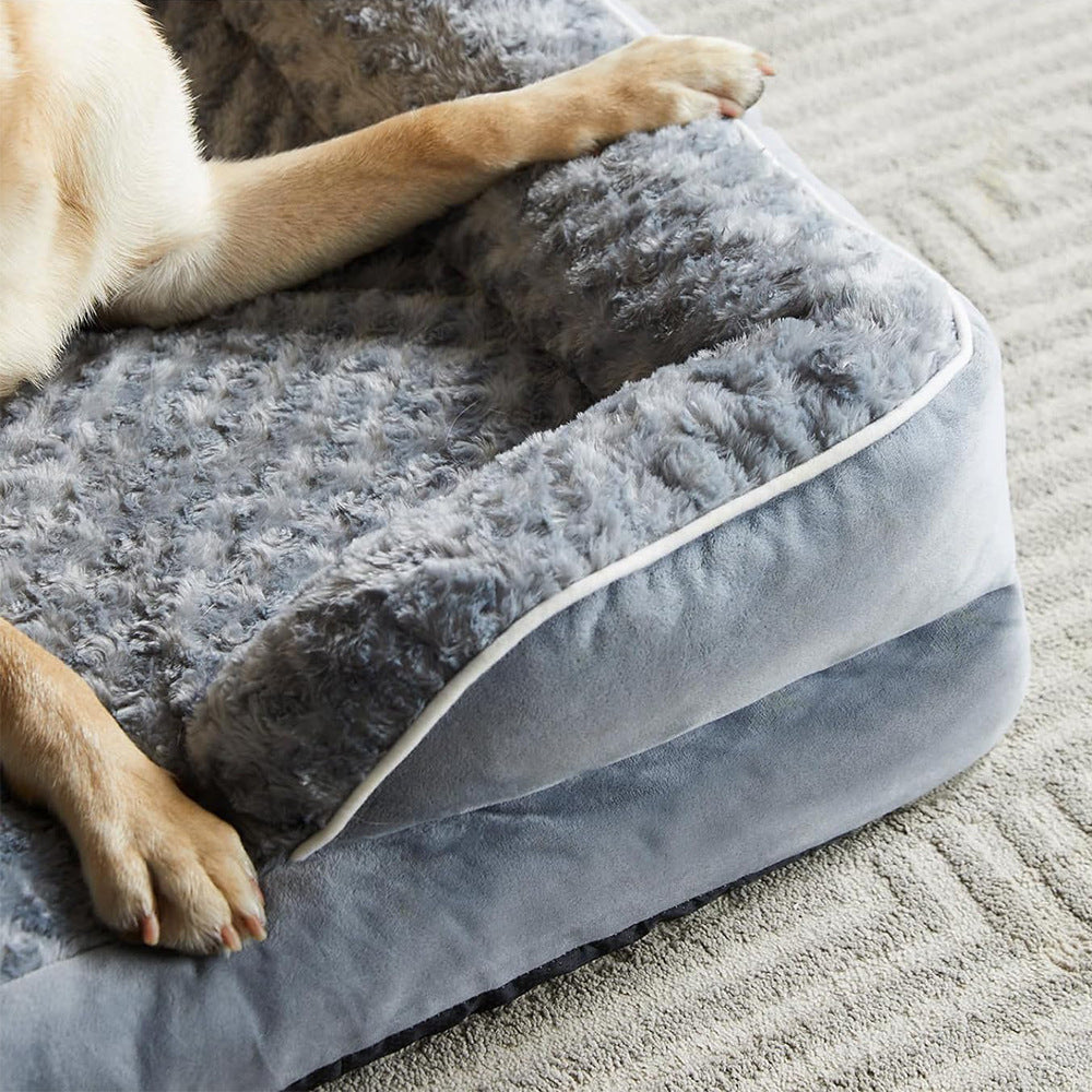 Extra-Comfort Bolstered Dog Bed