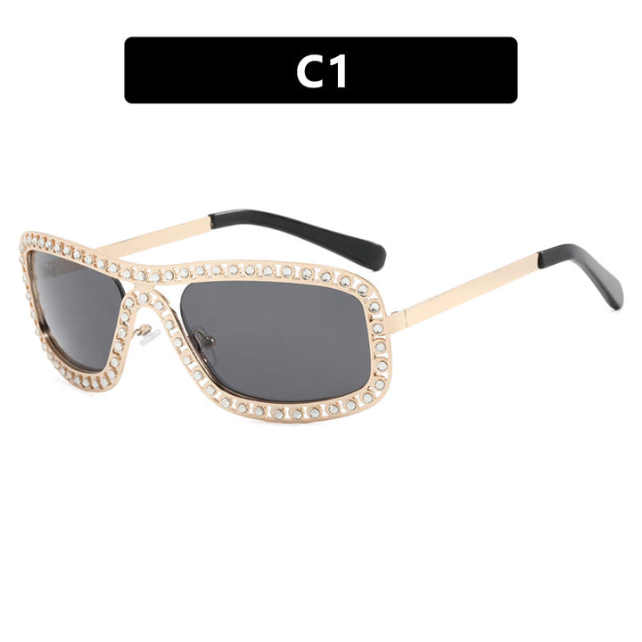 Women’s fashionable sunglasses with sparkling frame Bowlift
