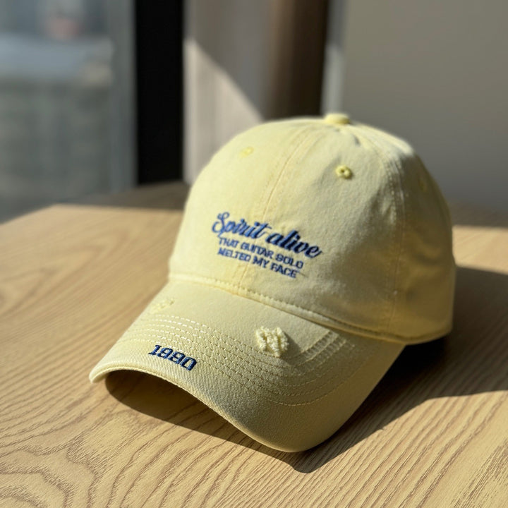 Men's Casual Distressed Cap Bowlift