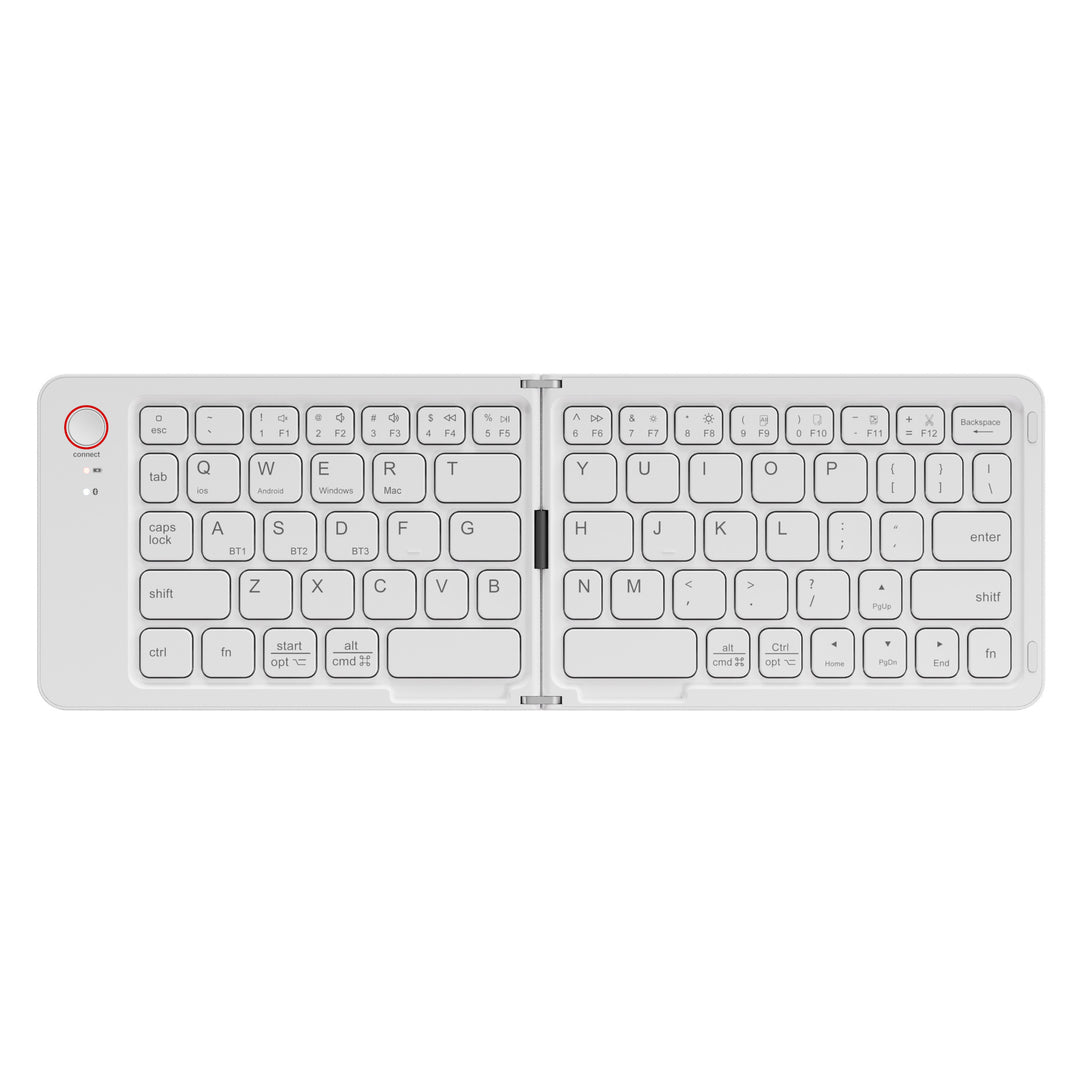 Ultra-Portable Bluetooth Keyboard with Multi-Device Compatibility Bowlift