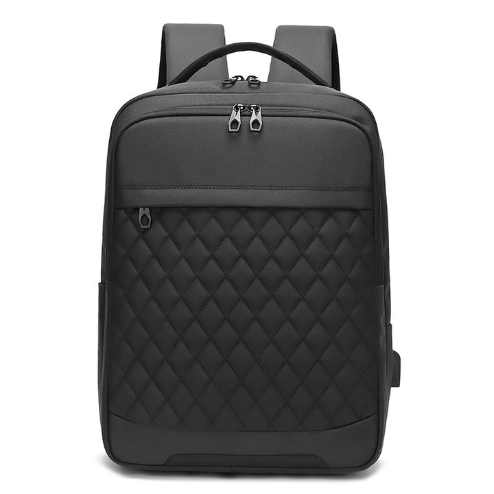 Stylish Quilted Laptop Backpack Bowlift