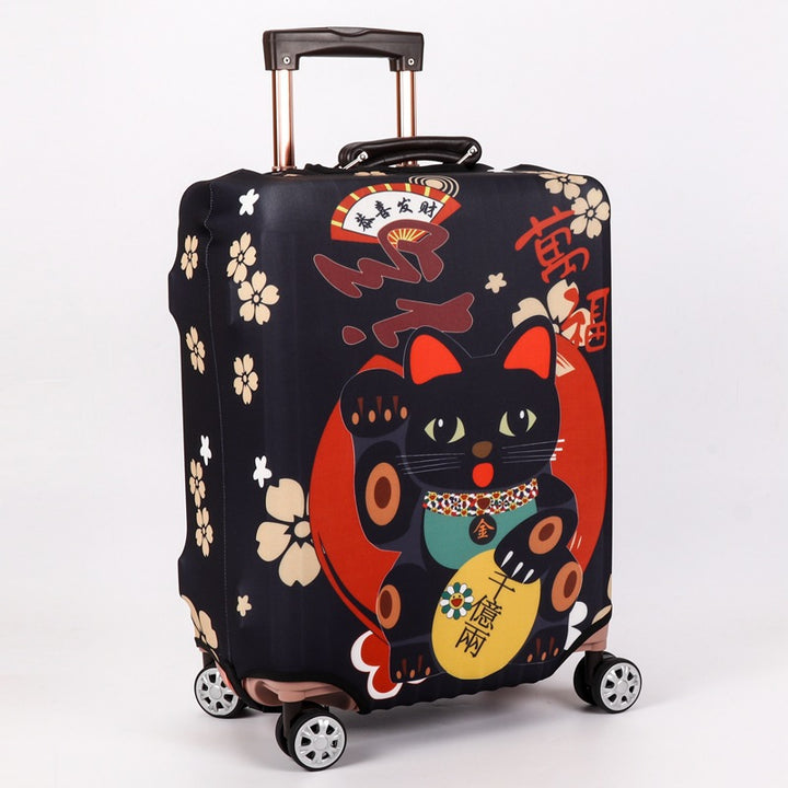Patterned Hard Shell Luggage Bowlift