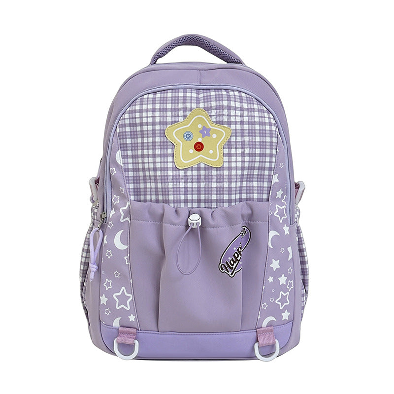 Starry Graphic School Backpack Bowlift