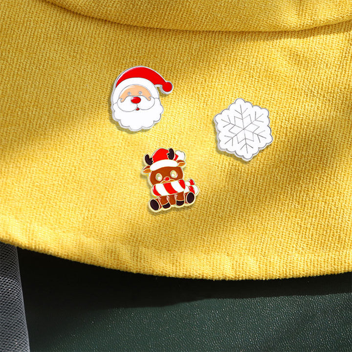 Decorative Enamel Christmas Tree Pin Bowlift
