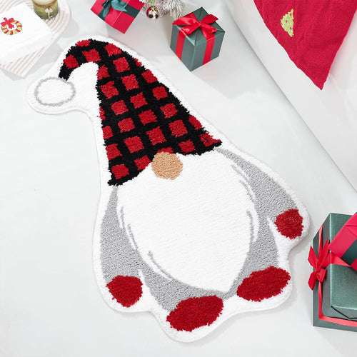 Playful Gnome-Shaped Bath Mat Bowlift