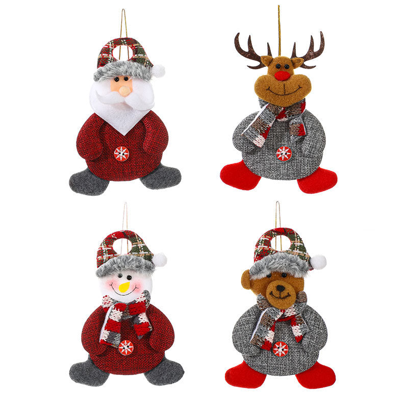 Decorative Santa Figurine Ornament Bowlift