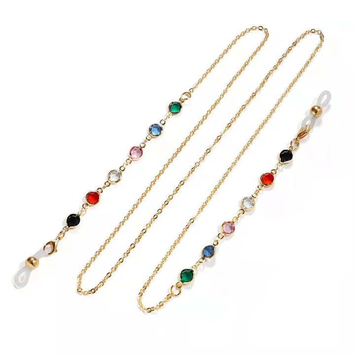 Colorful Beaded Eyewear Chain Bowlift