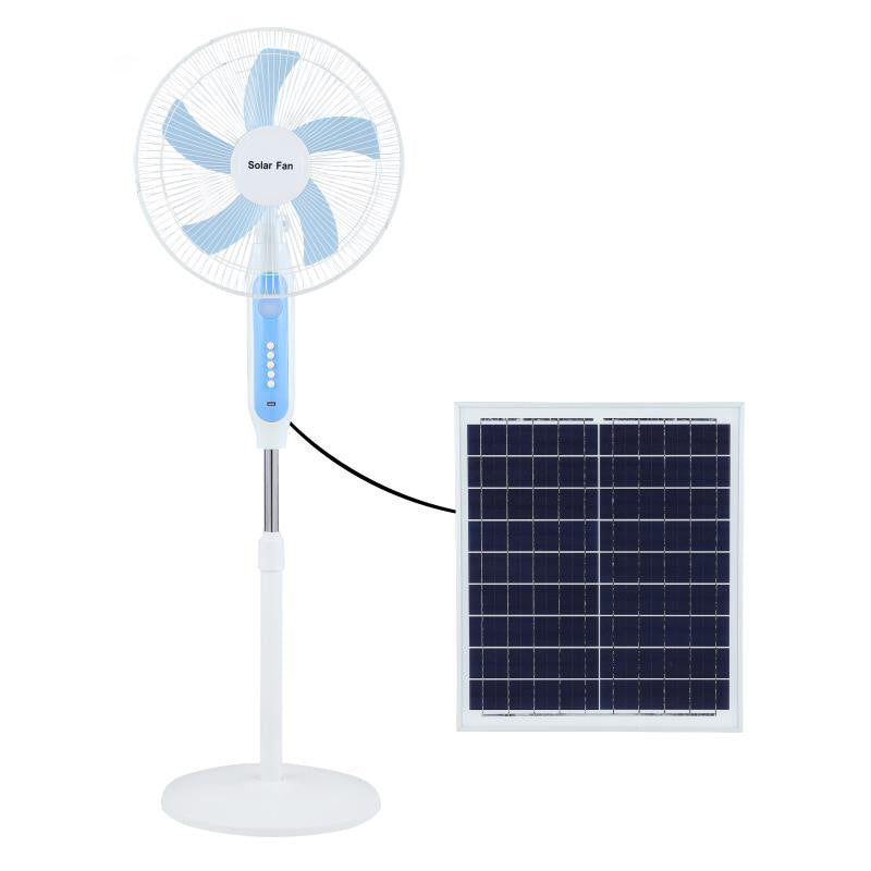 Unisex Solar-powered Stand Fan Bowlift