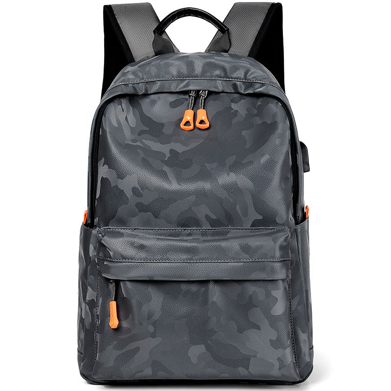 Leisure backpack with breathable mesh inserts and versatile compartments Bowlift