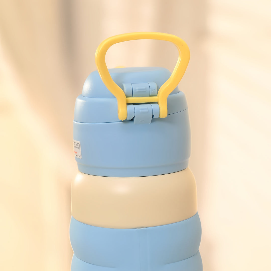 Ladies Stylish Insulated Drinking Bottle with Playful Design Bowlift