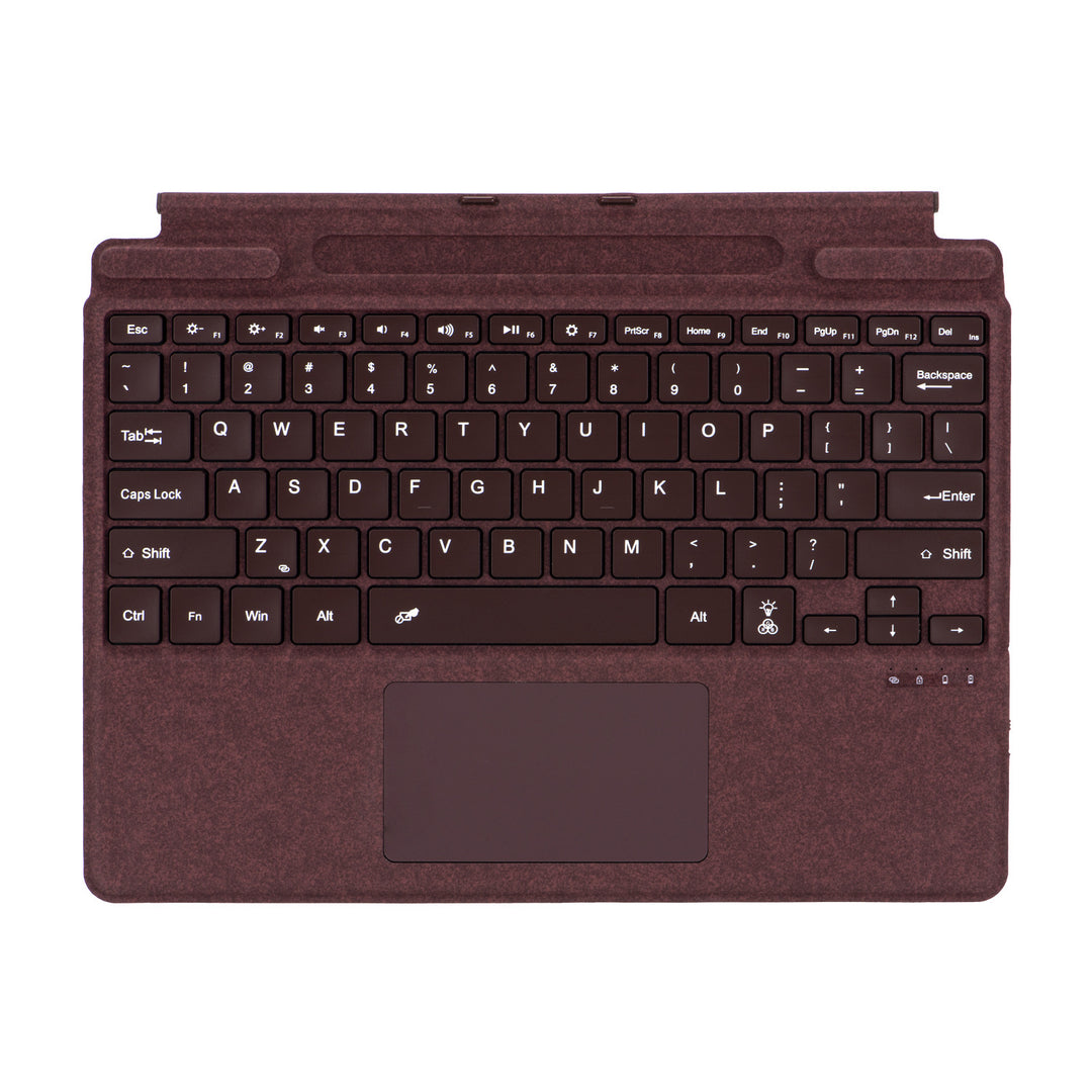 Ergonomic Wireless Keyboard with Integrated Touchpad Bowlift