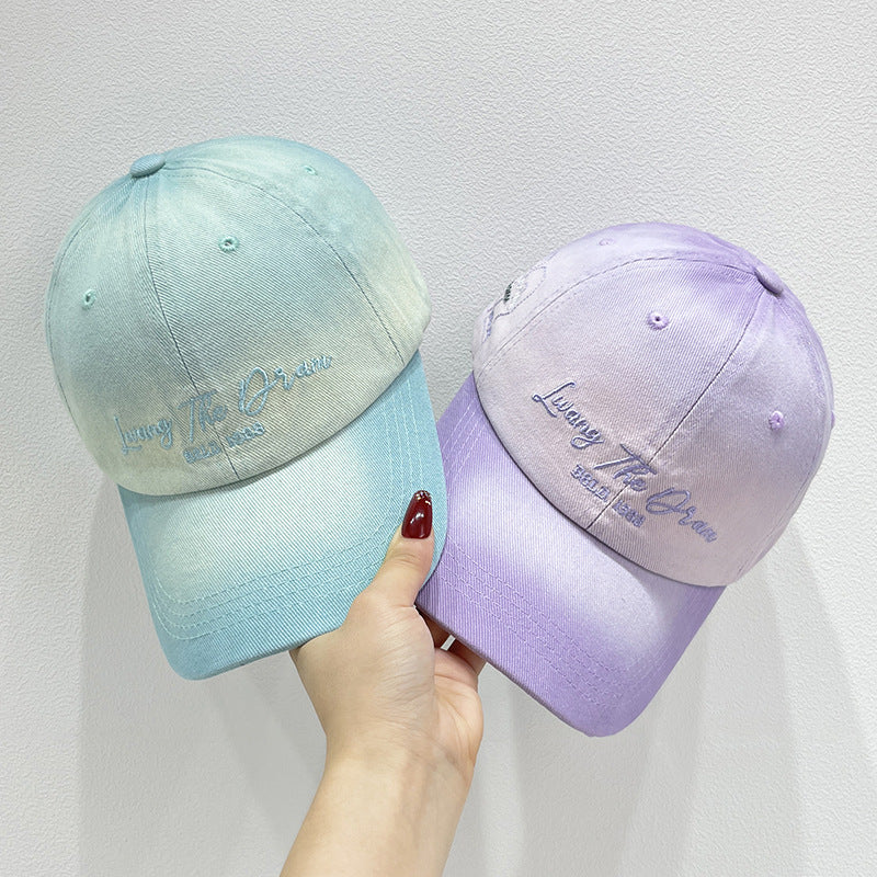 Women's Casual Embroidered Dad Cap Bowlift