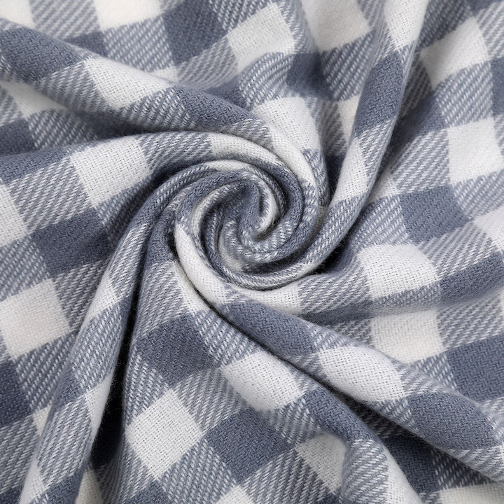 Ladies comfortable check scarf Bowlift