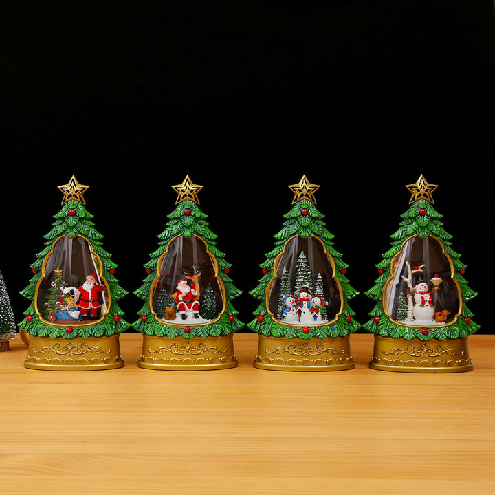 Christmas tree snow globe Bowlift