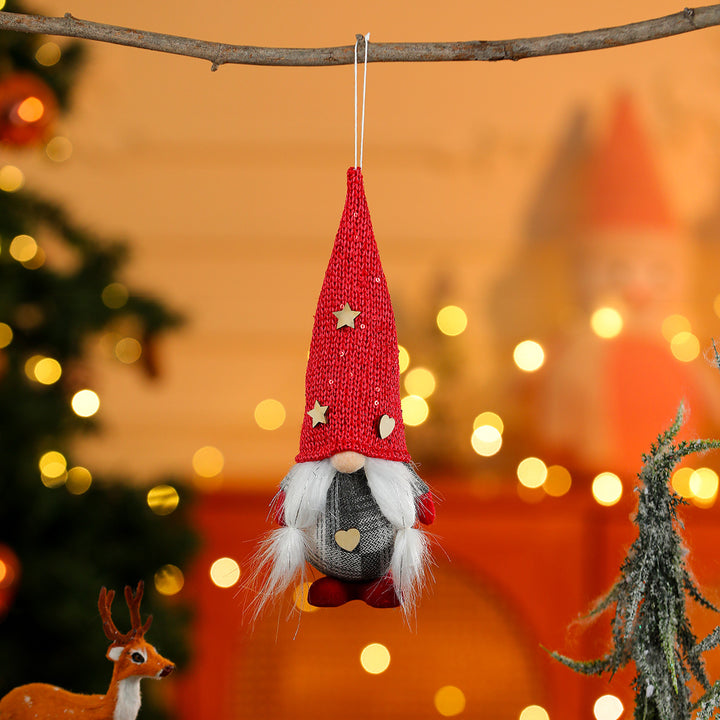 Decorative Plush Gnome Ornament Bowlift