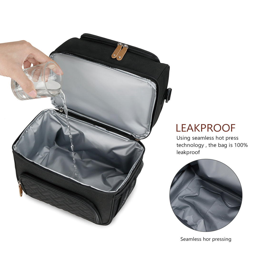 Cooling Storage Bag with Multifunctional Compartment System Bowlift