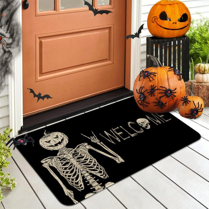 Halloween-Themed Welcome Mat Bowlift