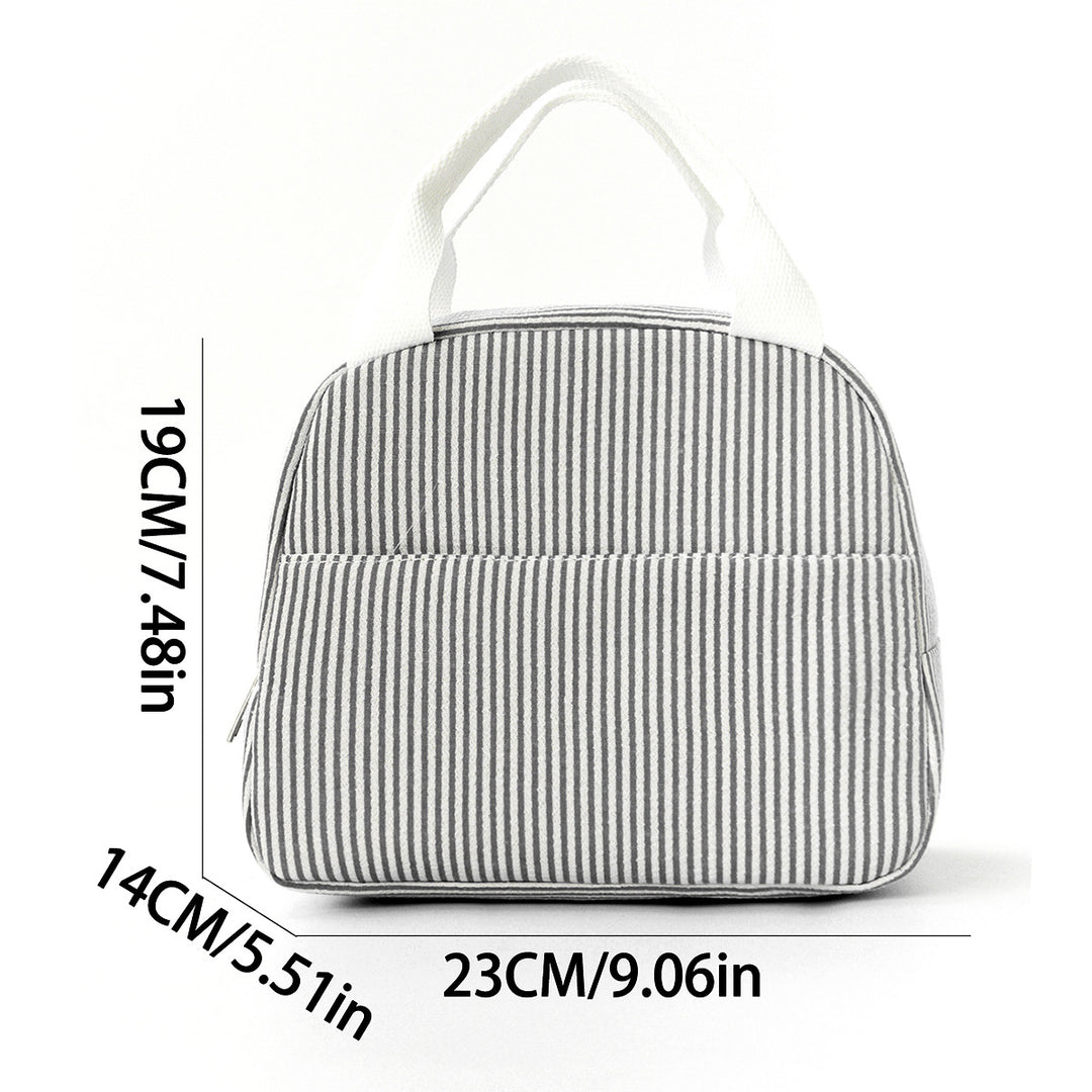 Lunchbox bag with insulated interior and durable zipper Bowlift