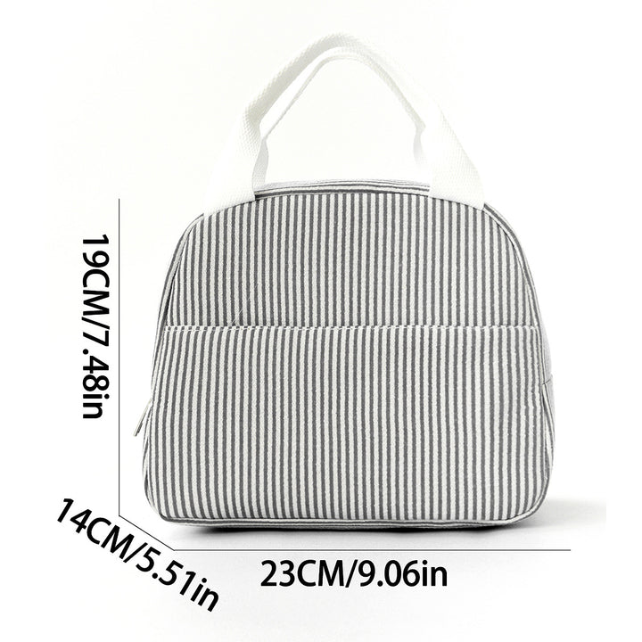 Lunchbox bag with insulated interior and durable zipper Bowlift