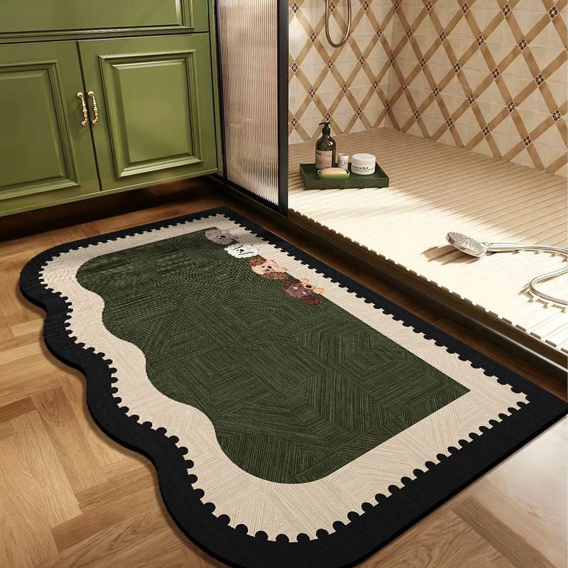 Cotton Memory Foam Bath Rug